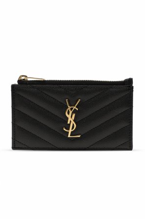 ☆関税込☆SAINT LAURENT★MONOGRAM ウォレット★BLACK★ Saint Laurent YSL Monogram Leather Flap Wallet () IFCHIC.COM